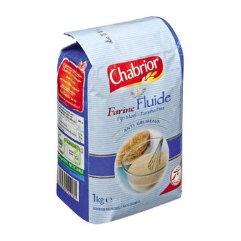 Farine fluide anti-grumeaux