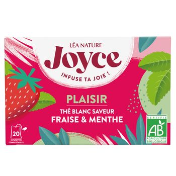 Th? Noir Plaisir Fraise & Menthe JOYCE