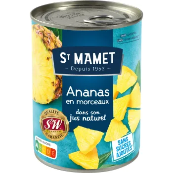 Ananas origines Philippines au jus Sans sucres ajout?s