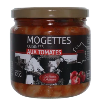 Mogettes cuisin?es aux tomates