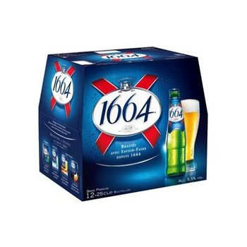 1664 10x25cl 1664 blonde 5.5 degre alcool