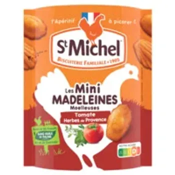 MINI MADELEINES TOMATE HERBES DE PROVENCE ST MICHEL