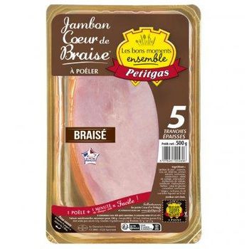 Mbon coeur de braise Petitgas 5 tranches epaisses