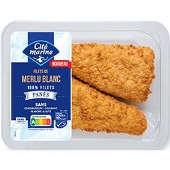 Filets de merlu blanc pan?s