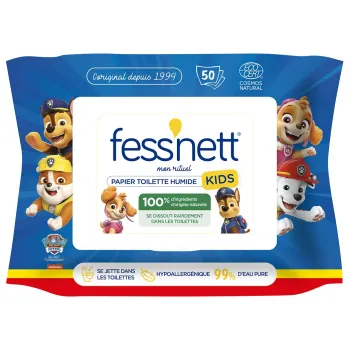 Papier Toilette Humidifi? Kids - FESS'NETT