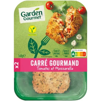 Comparez Le bon V?g?tal Carr? Gourmand Tomates et Mozzarell