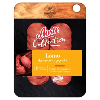 Lomo assaisonn? au paprika 18 tranches - Aoste