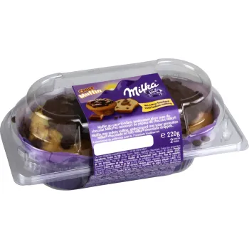 Muffin au coeur fondant Milka choco