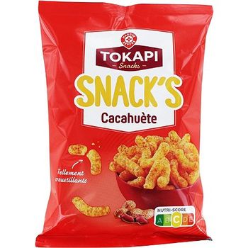Snack's cacahuete- Tokapi - 55g