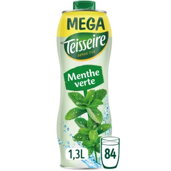 mega teisseire menthe verte