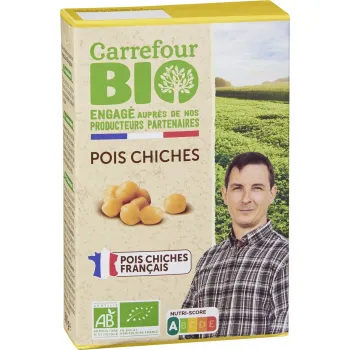 pois chiches carrefour bio
