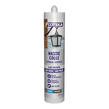 Mastic fixation ext?rieur blanc
