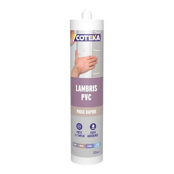 Colle lambris pvc