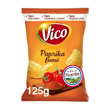Chips saveur paprika fum?