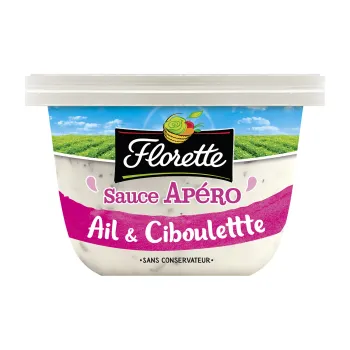 sauce ap?ro Ail et ciboulette