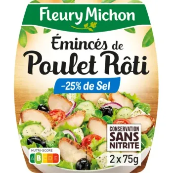 ?minc? de poulet r?ti