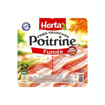 Fines Tranches, Poitrine Fum?e (2 x 7 Tranches Fines)