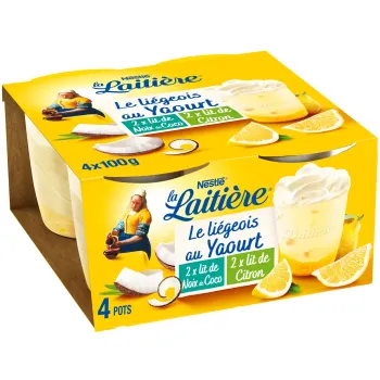 Le Li?geois au yaourt - Lit de Citron