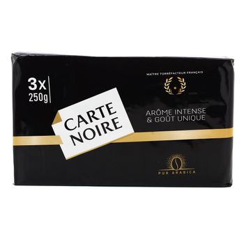 Caf? moulu 100% Arabica 3 x 250 g