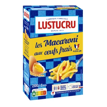 Comparez Macaroni aux ?ufs frais