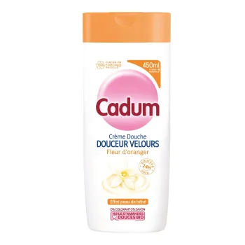 Cr?me de Douche Douceur Velours Fleur d'Oranger CADUM