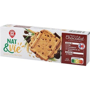 Biscuits aux germes de bl? et p?pites de chocolat