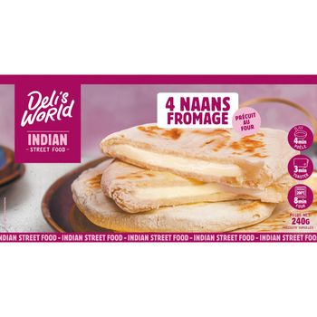 4 NAANS AU FROMAGE