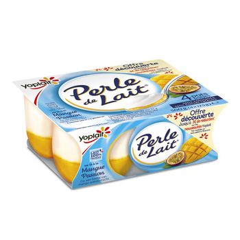 Perle de lait mangue passion