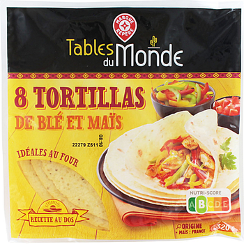 8 Tortillas de Mais