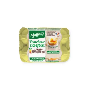 Martine 6 ?ufs coques