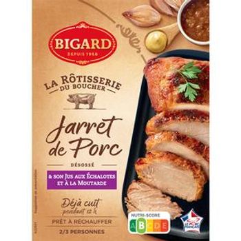 Bigard Jarret de Porc et son jus ?chalotte et moutarde