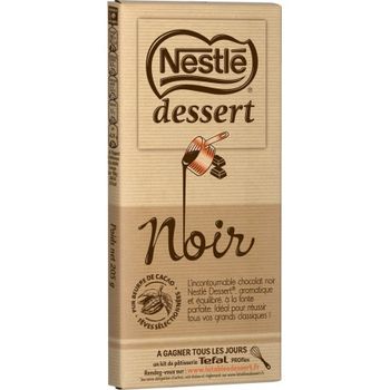 Comparez NESTLE DESSERT NOIR