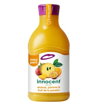 Innocent pur jus ananas pomme passion