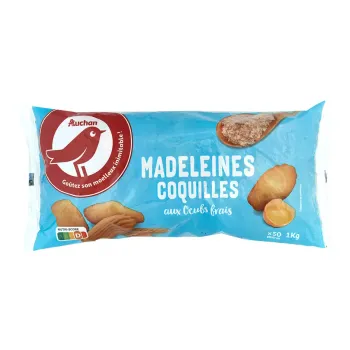 Madeleines coquilles 1000 g