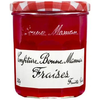 Comparez Confiture de fraises - Bonne Maman