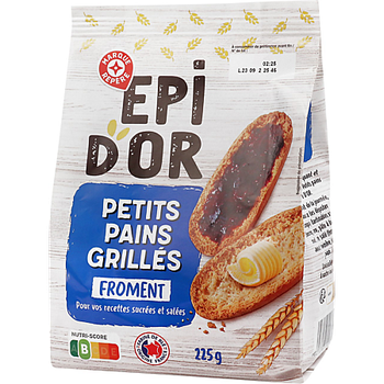 Petits pains grill?s