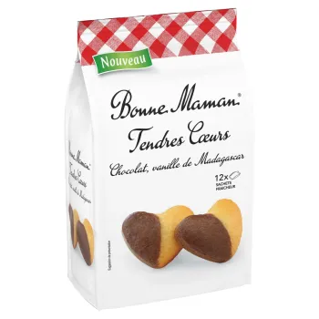 Bonne Maman - Chocolate & Vanilla Soft Cakes, 300g (10.6oz)