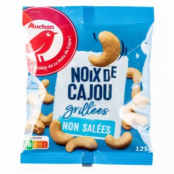 Noix de cajou grill?es Auchan