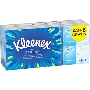Paquets de mouchoirs kleenex 