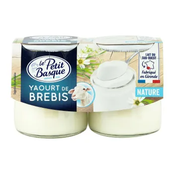 Yaourt de brebis nature LE PETIT BASQUE
