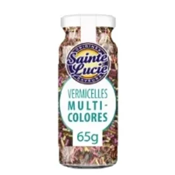 Comparez VERMICELLES MULTICOLORES