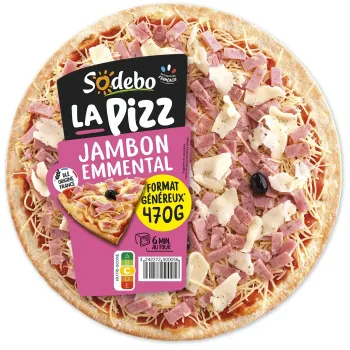 Comparez La Pizza Jambon Emmental