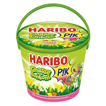 haribo seau chasse aux bonbons 