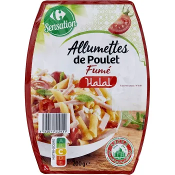 Allumettes de poulet Fum? Halal