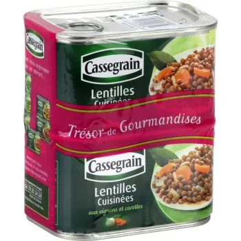 Cassegrain lentilles cuisin?es 1/2x2