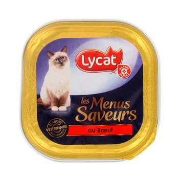 Barquette riche en boeuf -