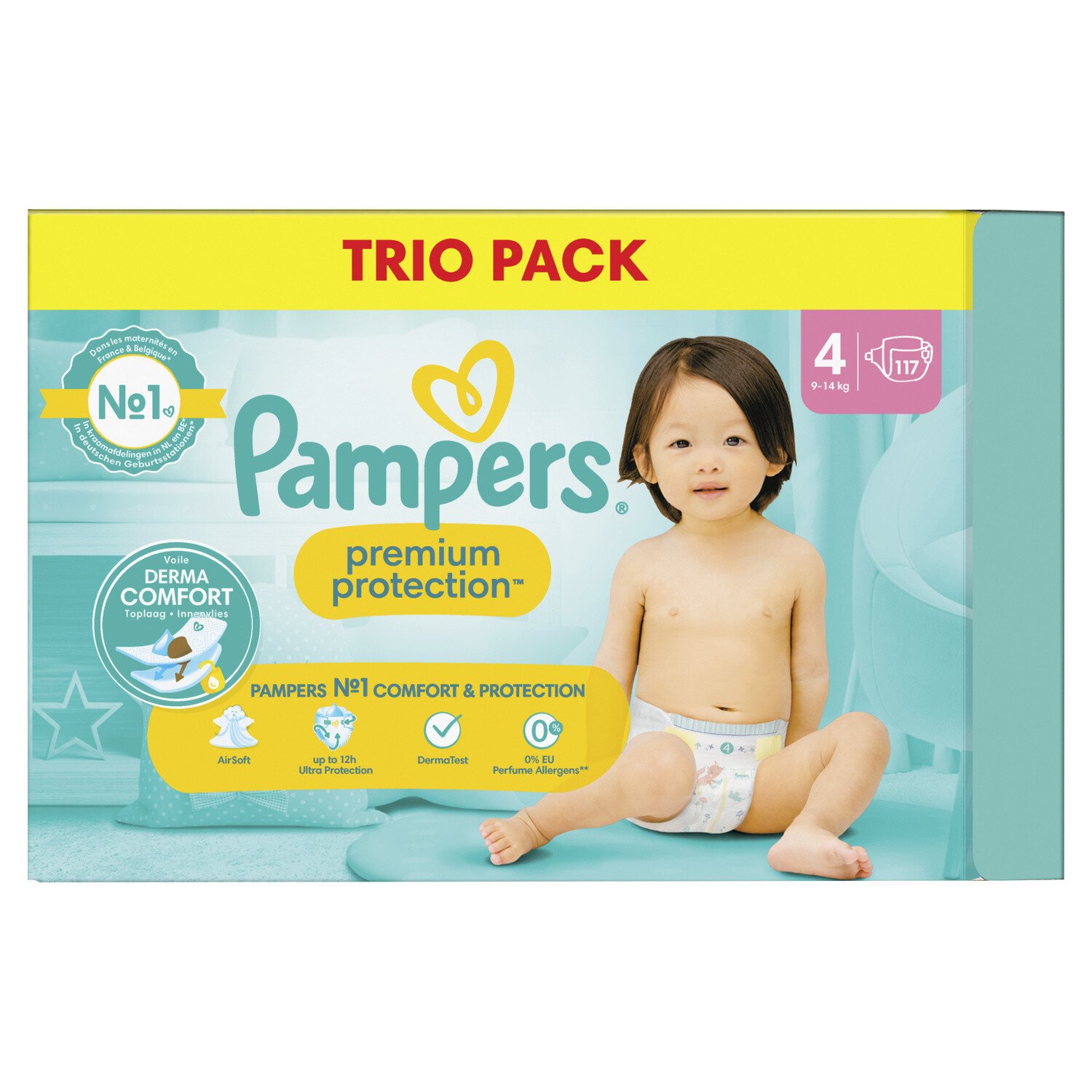 change b?b? pampers baby-dry