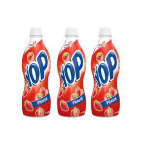 Yop par trois fraise 450 g un