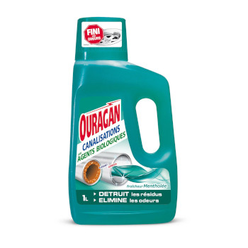 ouragan canalisation vert