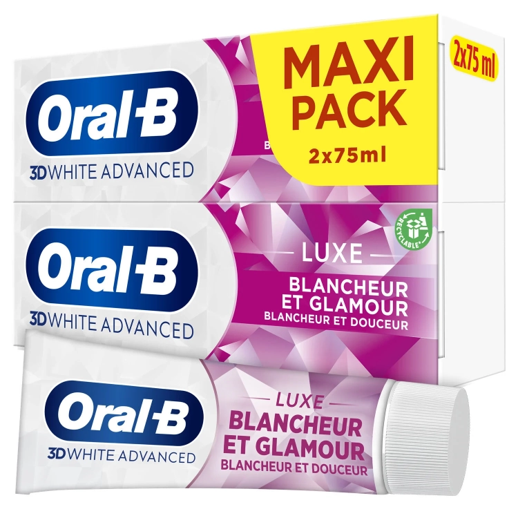 dentifrice oral b3D white